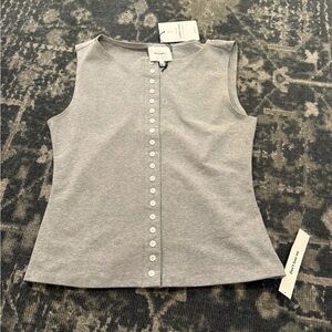 Reformation grey top. New with tags.